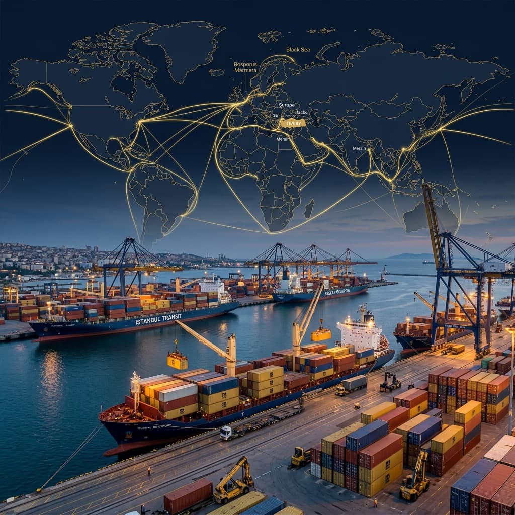 Transit Ticaret ve Re-Export Nedir? Vergisiz Yeniden İhracat Rehberi